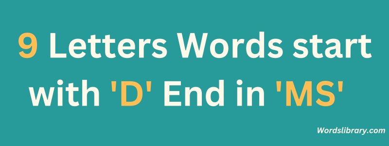 6 letter words that start with m and end with d