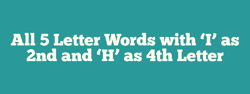 5 letter words with s i u h