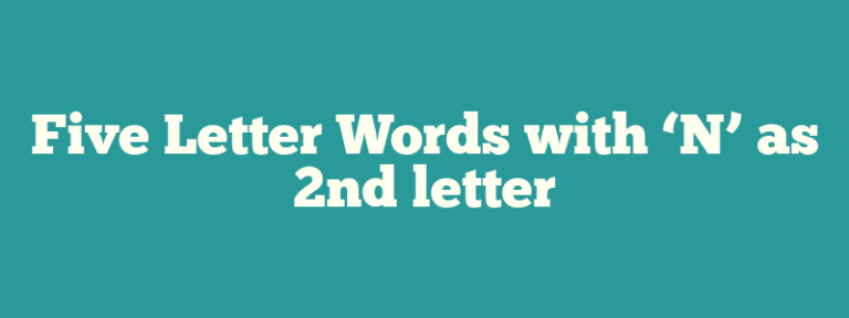 500-5-letter-words-with-second-letter-n